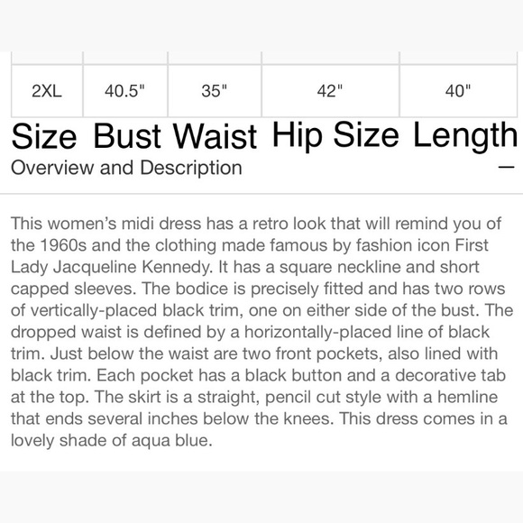 Retro Dress 🩵 - Picture 15 of 16